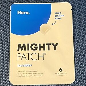 Hero 6 Count Mighty Patch Invisible+ Daytime Hydrocolloid Acne Pimple Patches